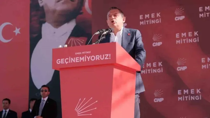 CHP Genel Başkanı Özel: "Geçim olmazsa, seçim olur"