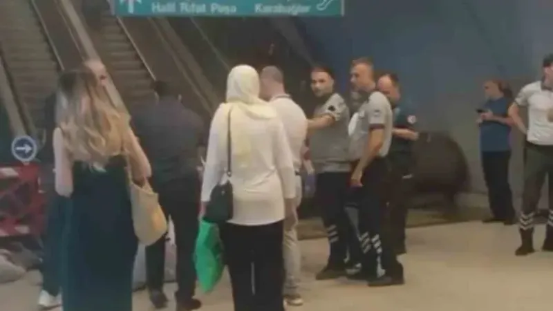 İzmir Metro’sunda yürüyen merdiven arızalandı, 9 kişi yaralandı