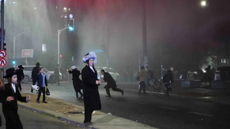 Kudüs’te Harediler polisle çatıştı: 5 kişi gözaltına alındı