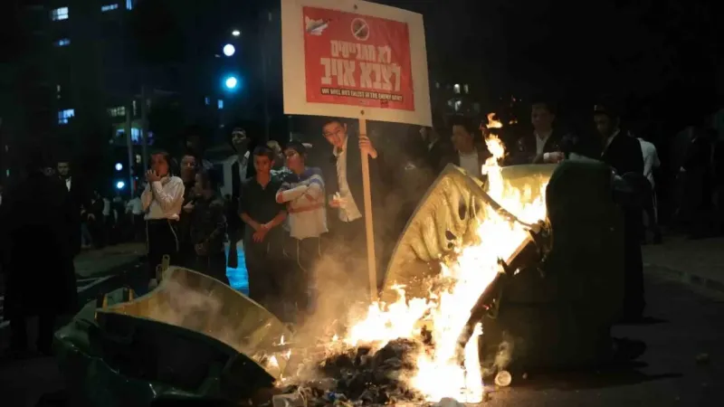 Kudüs’te Harediler polisle çatıştı: 5 kişi gözaltına alındı