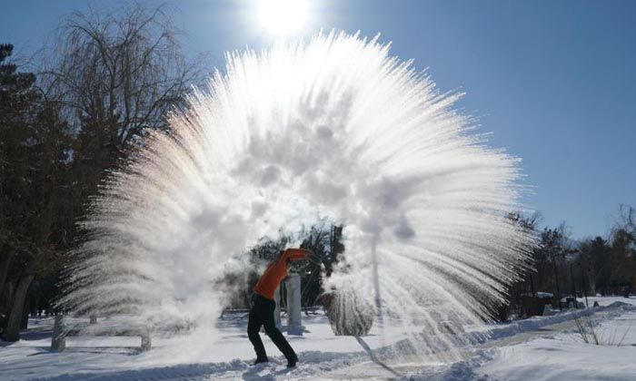 Yurdun doğusu buz kesti