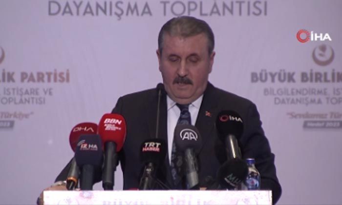 Destici: Muhalefet felaket tellallığı yapıyor