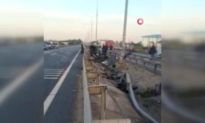 Manavgat-Alanya yolunda feci kazada Abdullah Sulu hayatını kaybetti