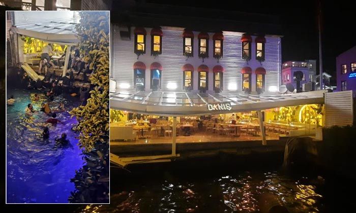 Beşiktaş’ta restoran çöktü: Yaralılar var