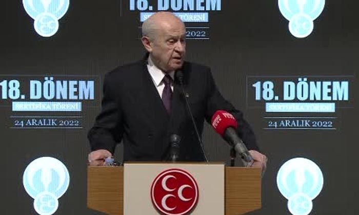 Devlet Bahçeli’den mankurtlu tepki