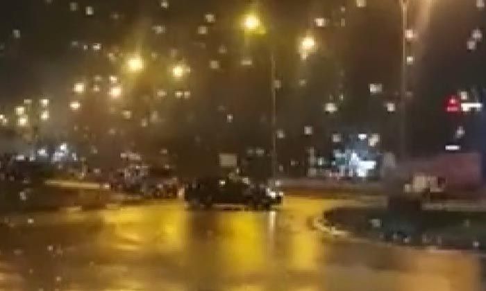 Trafikte drift atan araç sürücüsüne 9 bin 125 lira ceza