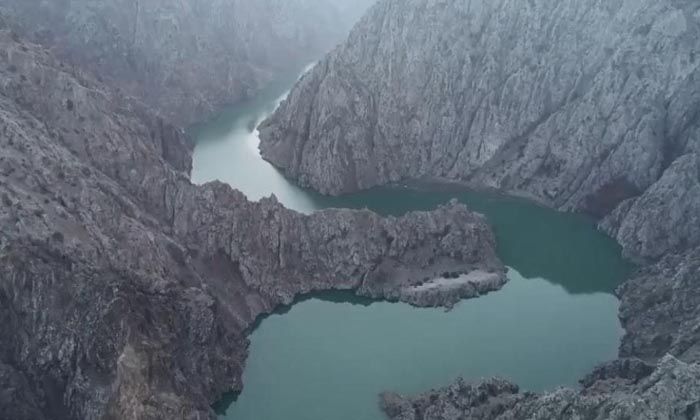 Yusufeli Barajı’nda depolanan su miktarı 32,5 milyon metreküpe ulaştı