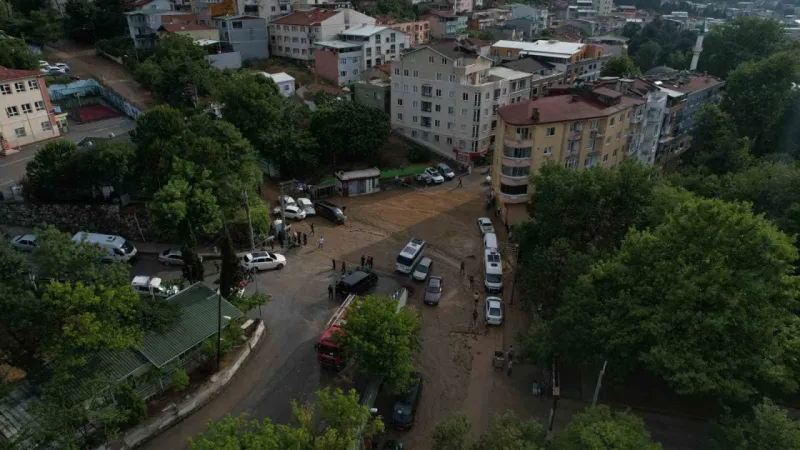Bursa’da selin bilançosu havadan görüntülendi Bursa’da selin bilançosu havadan görüntülendi