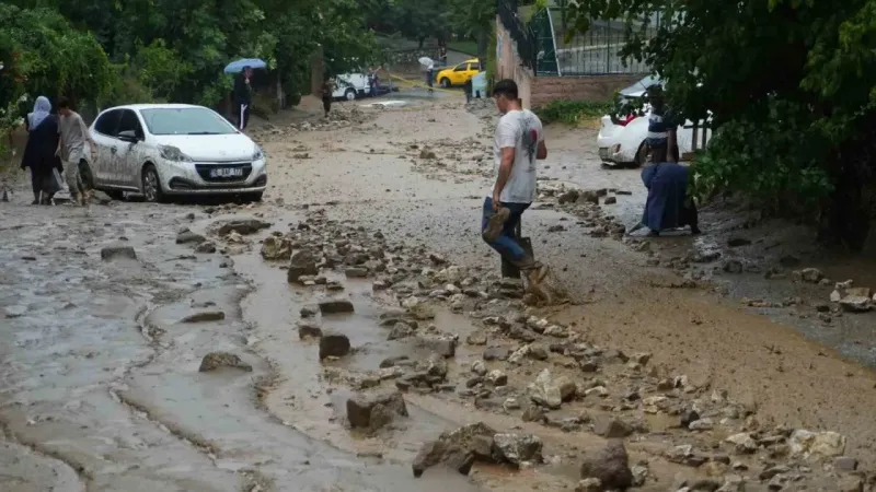 Bursa’da selin bilançosu havadan görüntülendi Bursa’da selin bilançosu havadan görüntülendi