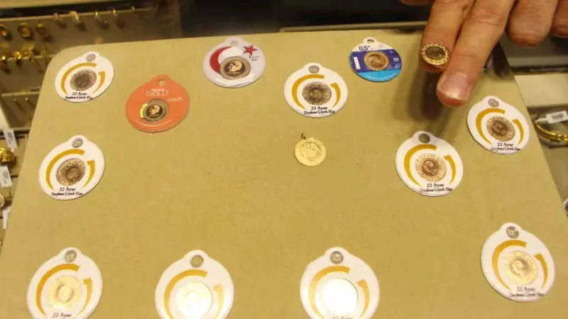 Tırnak büyüklüğündeki 0.25’lik altın kültürden vazgeçemeyenlerin tercihi