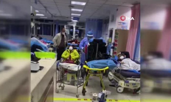 Çin’de günlük vaka bir milyonu aştı, hastalar koridorda tedavi ediliyor