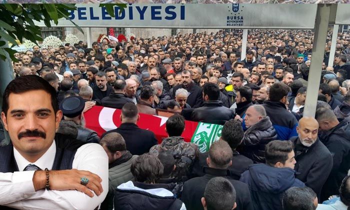 Sinan Ateş, Bursa’da son yolculuğuna uğurlandı