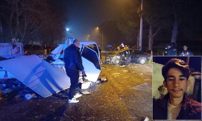 Manisa’daki kazada Furkan Öztürk hayatını kaybetti