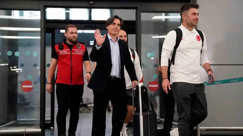 A Milli Futbol Takımı, yurda döndü