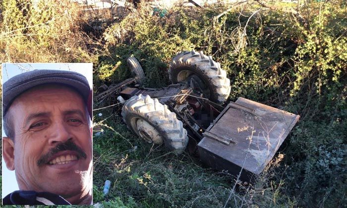 Antalya’da traktörün altında kalan Mustafa Çelik hayatını kaybetti