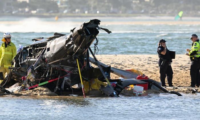 Avustralya’da 2 helikopter çarpıştı: 4 ölü, 8 yaralı
