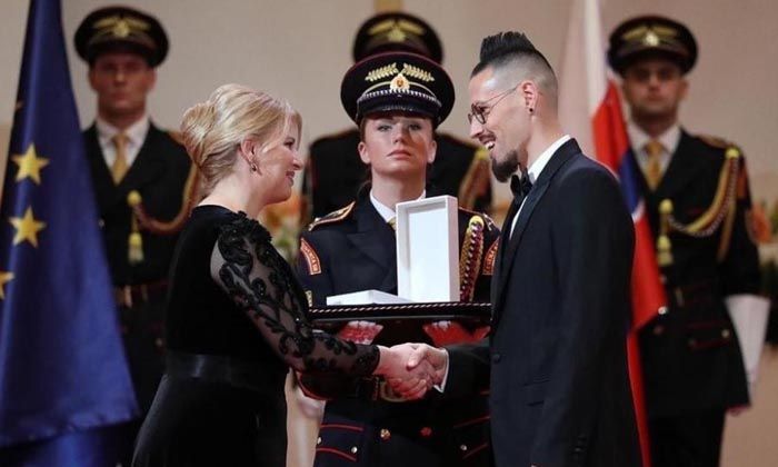 Marek Hamsik’e devlet nişanı verildi