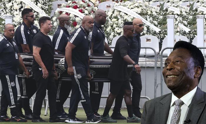 Brezilya Pele’ye veda ediyor