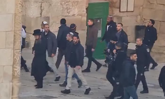 İsrailli bakandan Mescid-i Aksa’ya provokatif baskın