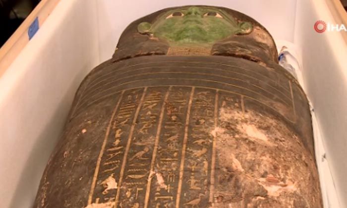 ABD, kaçırılan antik Yeşil Tabut’u Mısır’a iade etti