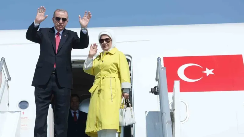 Cumhurbaşkanı Erdoğan, ABD’ye gitti