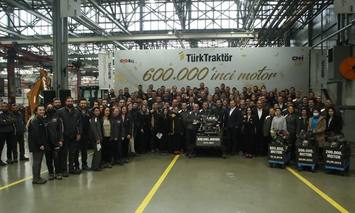 TürkTraktör önemli bir eşiği daha geride bıraktı: 600 bininci motorunu üretti