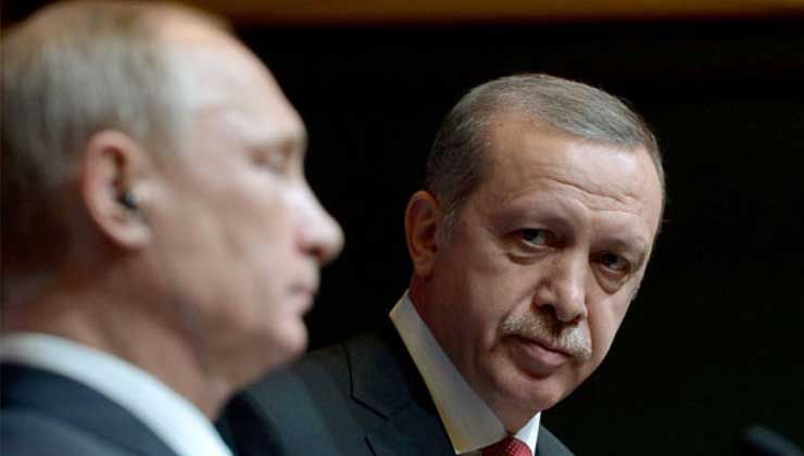 Cumhurbaşkanı Erdoğan, Rusya Devlet Başkanı Vladimir Putin ile görüştü