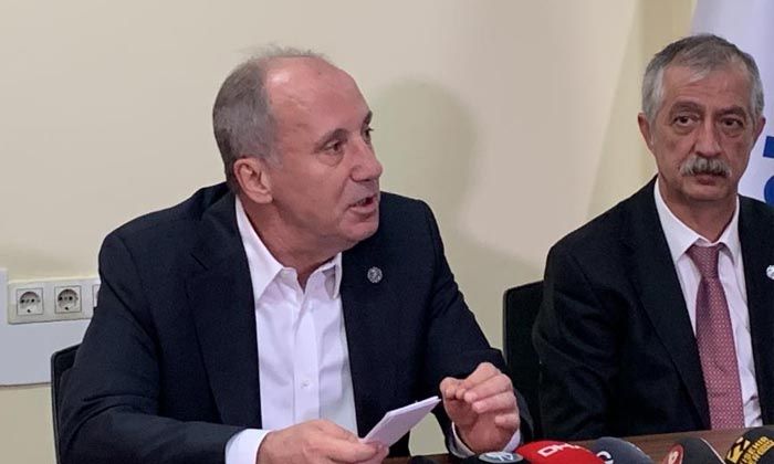 Muharrem İnce’den CHP Genel Merkezinde bayrak kaldırılmasına sert eleştiri