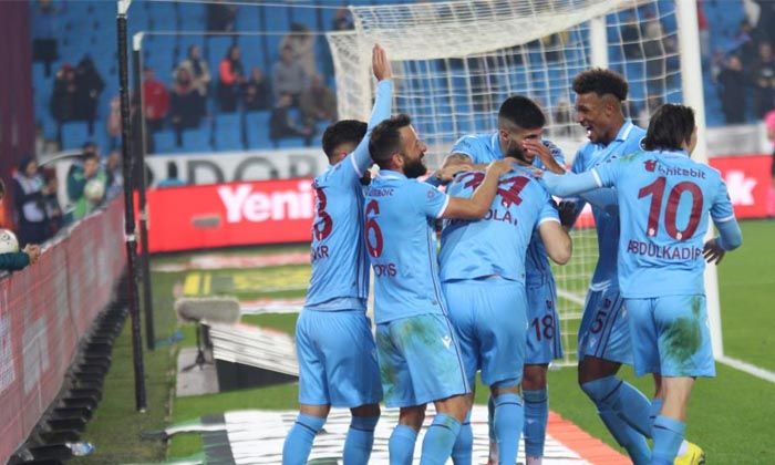 Trabzonspor üç puanı üç golle aldı