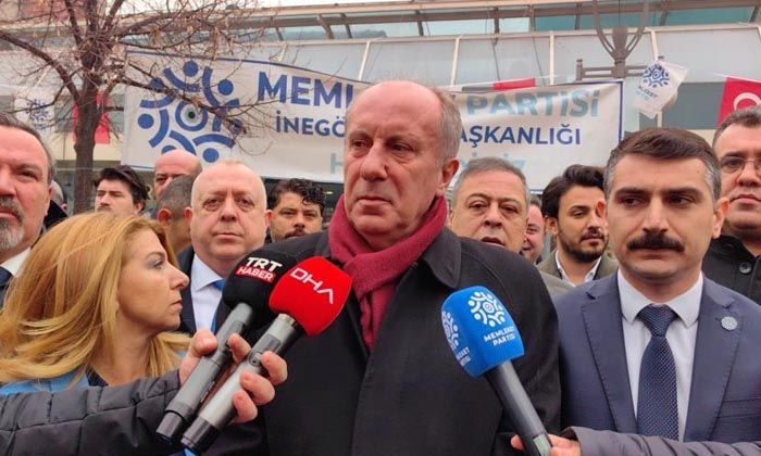 Muharrem İnce’den 6’lı masaya eleştiri: ‘Sekretarya bir Cumhurbaşkanı istiyorlar’