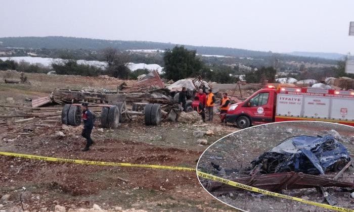 Mersin’deki kazada Hidayet Şahin ve Mesut Büyükeken hayatını kaybetti