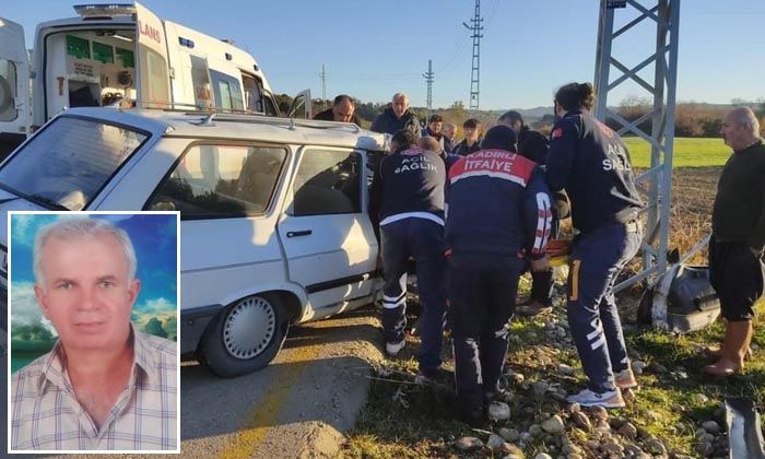 Osmaniye’deki kazada Rüstem Pala hayatını kaybetti