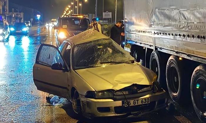 Samsun’daki kazada Yunus Emre Yavuzaslan hayatını kaybetti