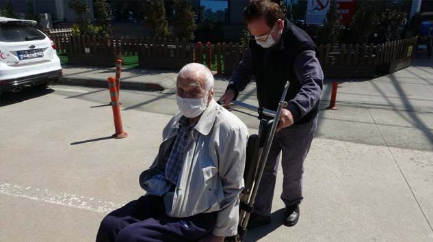 96 yaşında korona virüsü yendi
