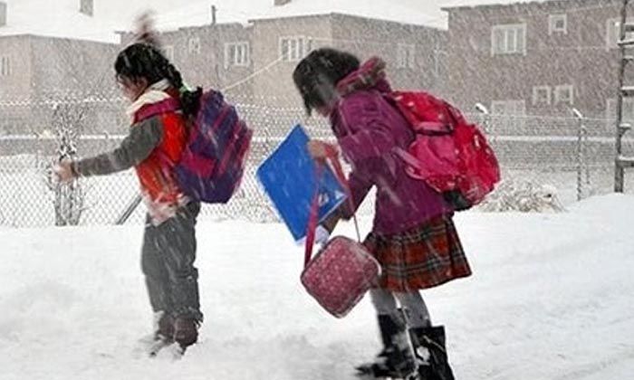 Van’da üç ilçede taşımalı eğitime kar engeli