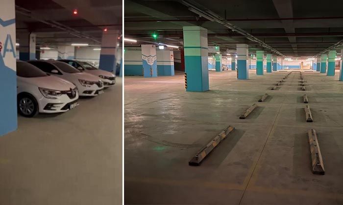 Çamlıca Camii’nde stoklanan araçlar bir günde yok oldu!