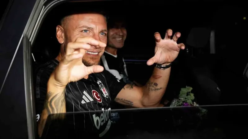 Beşiktaş’ın yeni transferi Immobile İstanbul’da