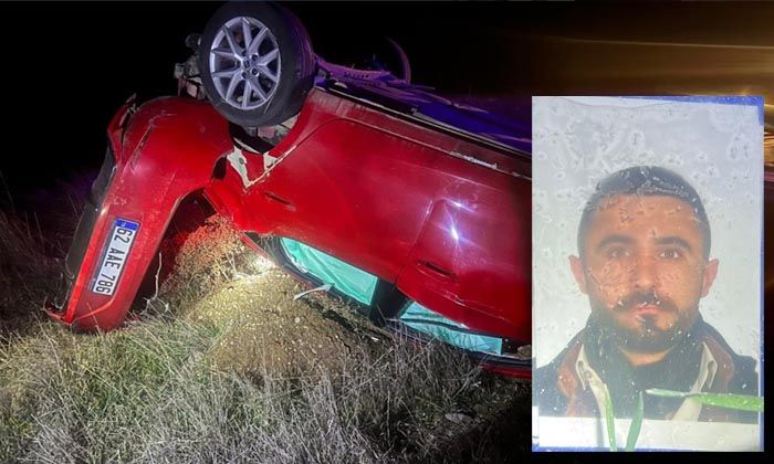 Tunceli-Elazığ Karayolu’ndaki kazada Murat Sonar hayatını kaybetti
