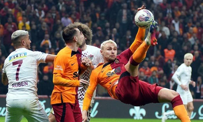 Lider Galatasaray, Hatayspor’a fark attı