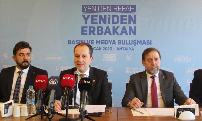 Erbakan: İttifakta yer almayacağız, oy oranımız yüzde 8’in üzerinde