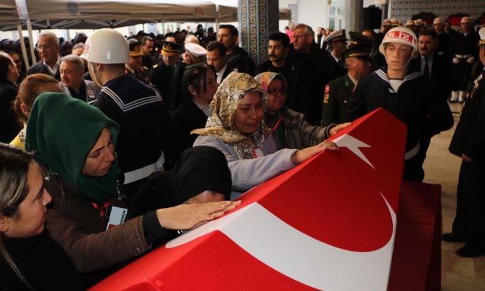 Mersinli şehit uzman çavuş Selçuk Kurt son yolculuğuna uğurlandı