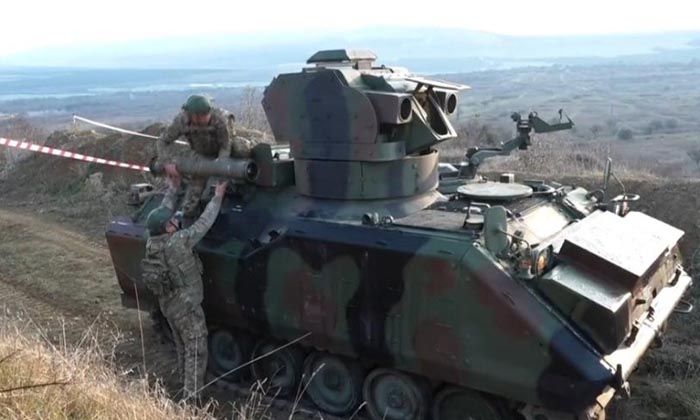 Ağır silahlarla tatbikat nefes kesti