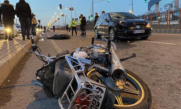 Diyarbakır’daki kazada kurye Salih Davut hayatını kaybetti