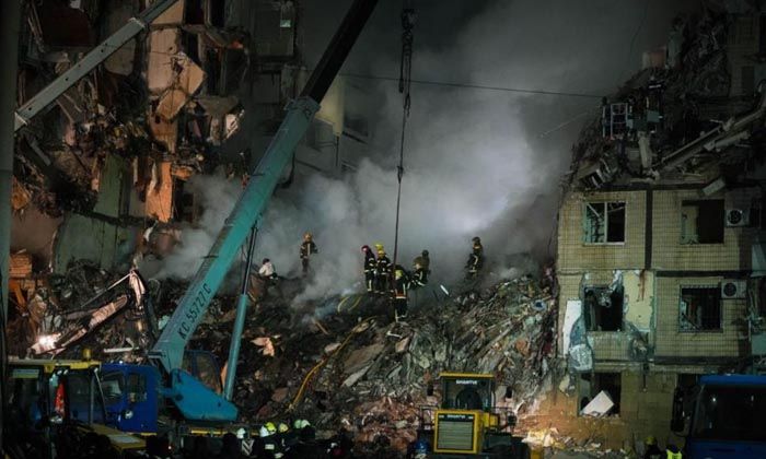 Rusya’nın vurduğu Dnipro’da can kaybı 25’e yükseldi