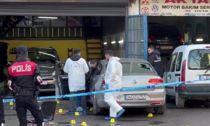 Ümraniye’de oto sanayide silahlı dehşet: 1 ölü, 6 yaralı