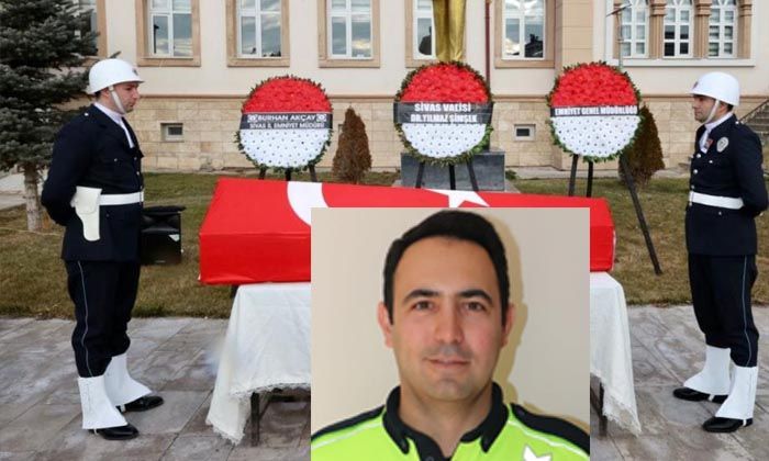 Sivas’ta polis memuru Emre Yalabık hayatını kaybetti