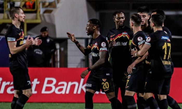 Ziraat Türkiye Kupasında Antalyaspor’u mağlup eden Kayserispor çeyrek finalde