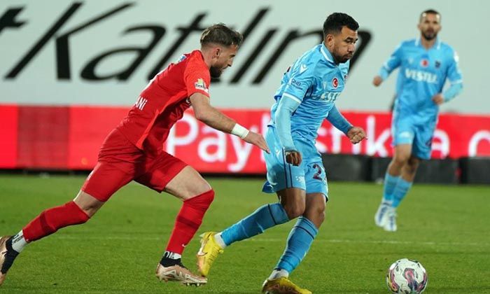 Trabzonspor, uzatmalarda farka koştu