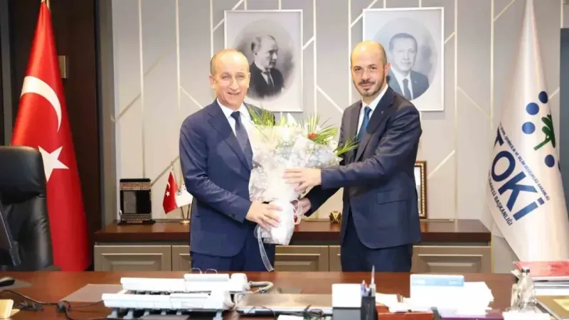 TOKİ’de devir teslim töreni gerçekleşti
