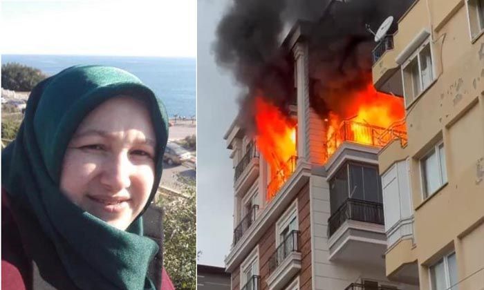 Antalya’daki yangında Hülya Çetinkaya ve Filiz Kaplan hayatını kaybetti